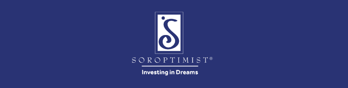 Soroptimist darker blue horizontal box logo